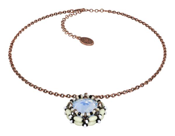 black/white - African Kiss - Konplott necklace